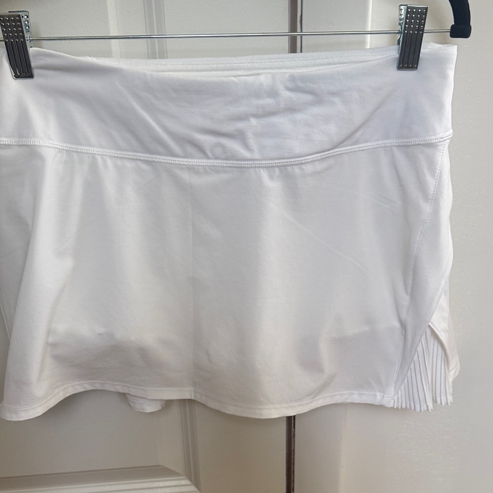 lululemon athletica White Tennis Skirt